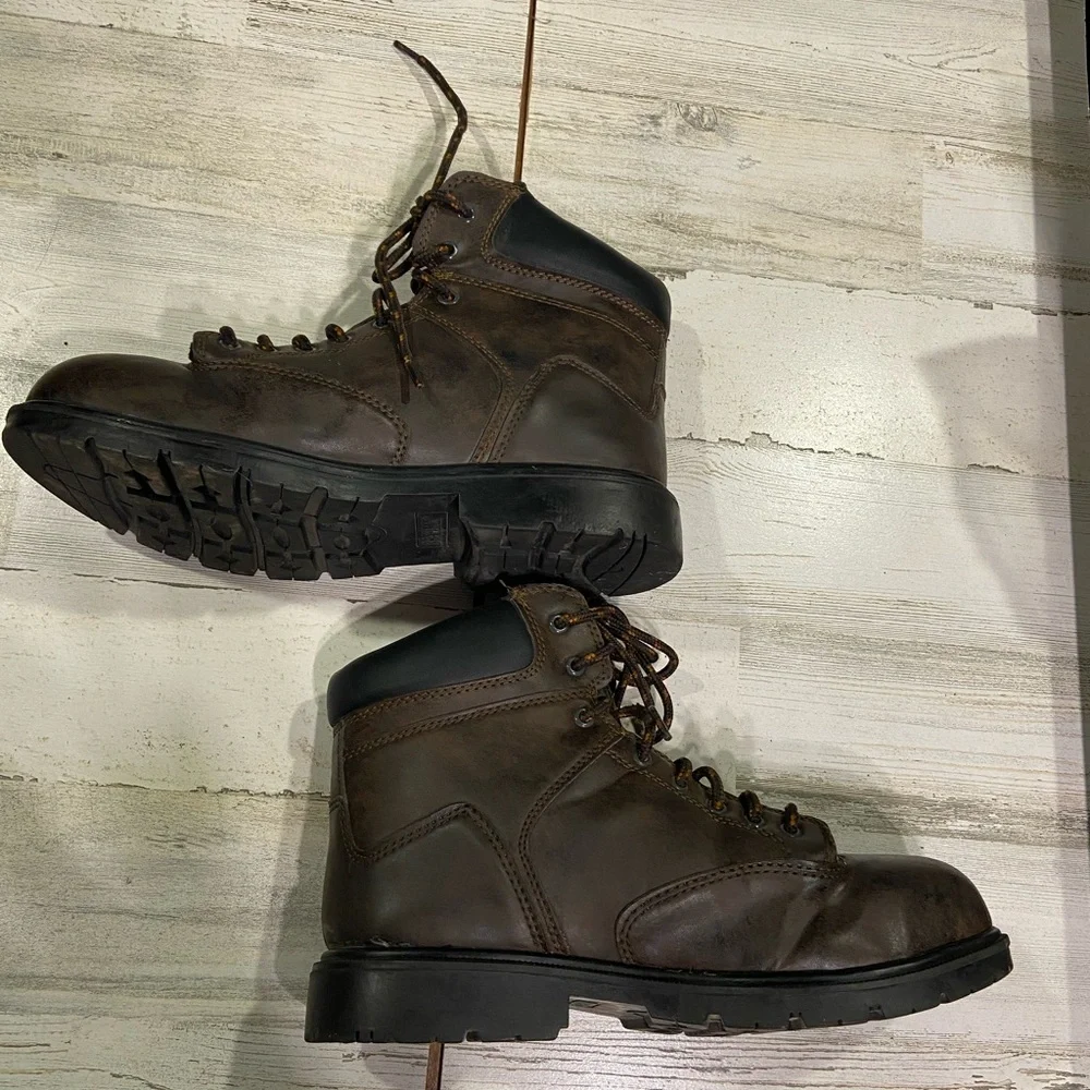 Brahma Men's Raid Steel Toe Work Boots 11